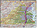 I-95 Virginia map